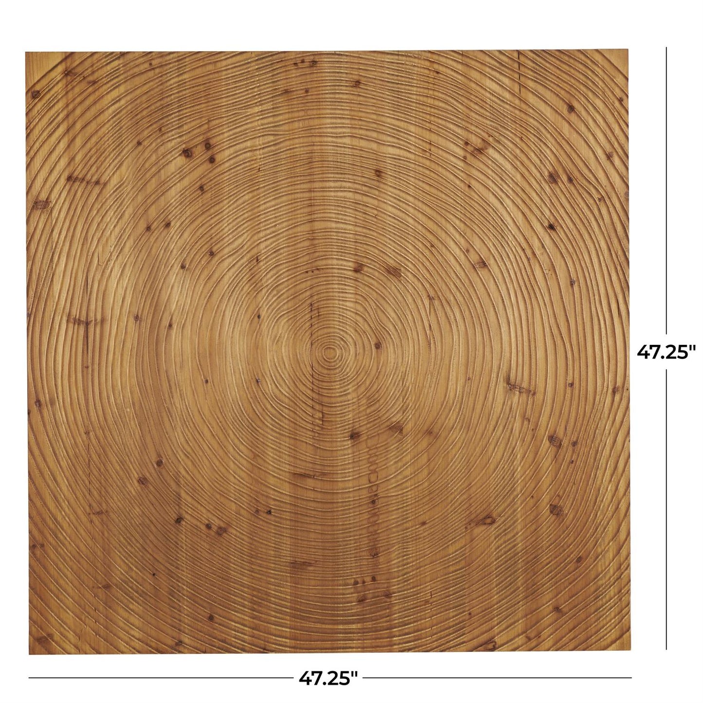 Handmade Wood Spiral Wall Decor