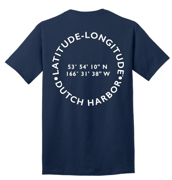 Dutch Harbor Lat-Long Tshirt