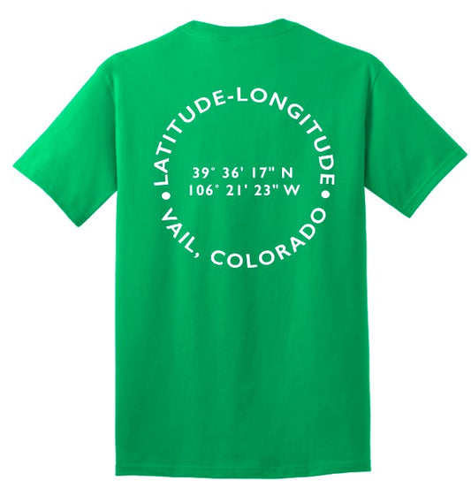 Colorado Lat-Long Tshirt