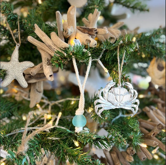 Recycled Glass Ornaments