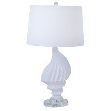Seashell Table Lamp 28"