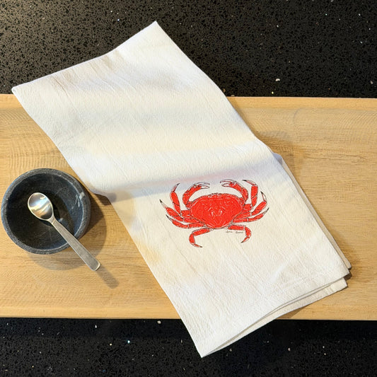 CRABBY Tea Towel