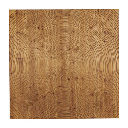 Handmade Wood Spiral Wall Decor