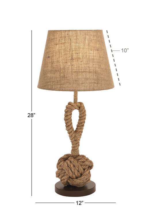 Rope Knot Table Lamp