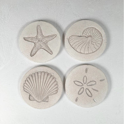 Shoreline Stoneware CoasterSet