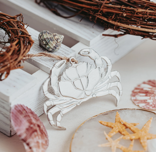 Pewter Holiday Ornaments