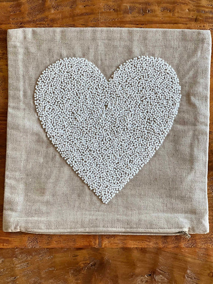 Maka Sea Beaded Pillow Covers