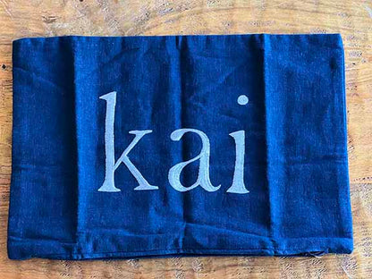 Maka Sea Embroidered Text Pillow Covers