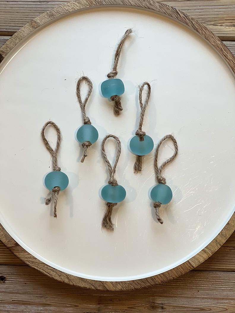 Recycled Glass Ornaments/Napkin Ring