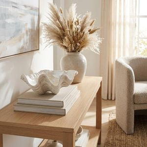 10" Ivory Shell Bowl