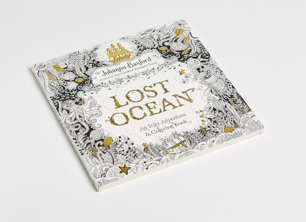 Lost Ocean Coloring Book