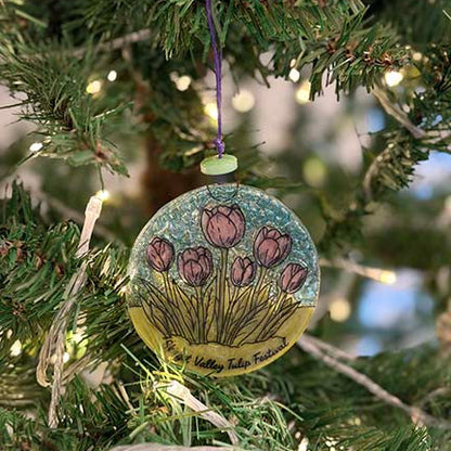 2026 Tulip Glass Ornament/Sun-Catcher