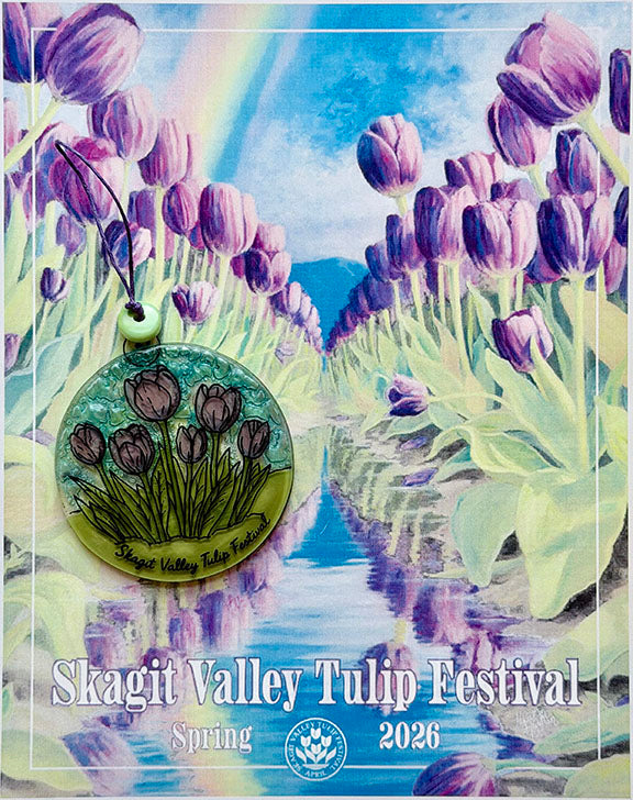 2026 Tulip Glass Ornament/Sun-Catcher