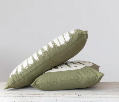 Monstera Leaf Pillow