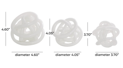 Glass Knot- Assorted Sizes