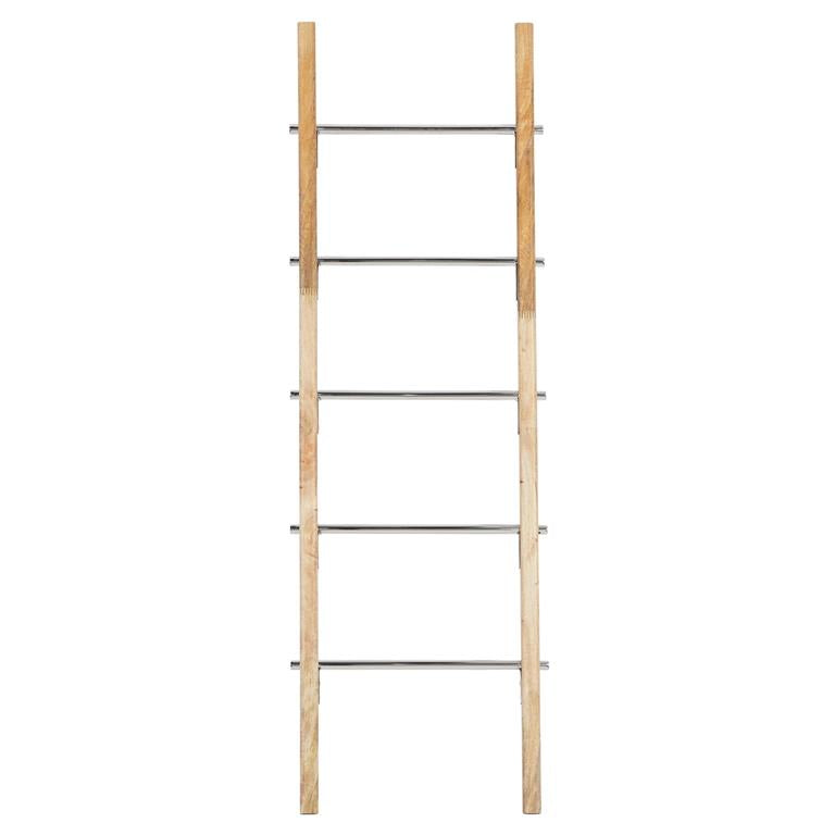 Stainless Steel & Wood Ladder*