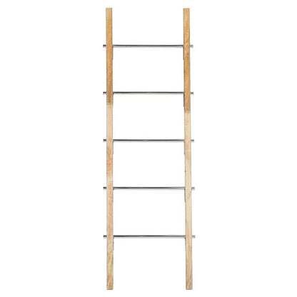 Stainless Steel & Wood Ladder*