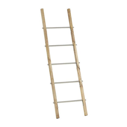 Stainless Steel & Wood Ladder*