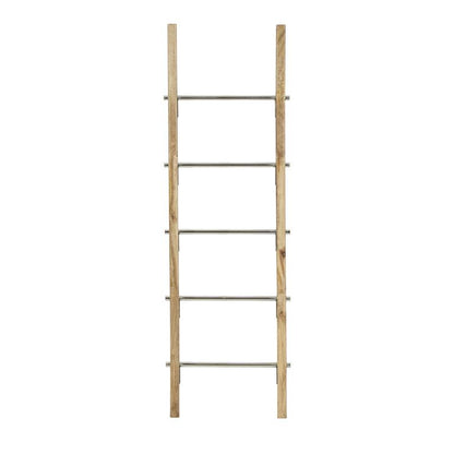 Stainless Steel & Wood Ladder*