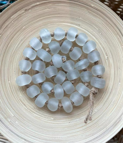 Garland of Recycled Glass Beads