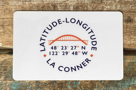 Latitude-Longitude La Conner Gift Card