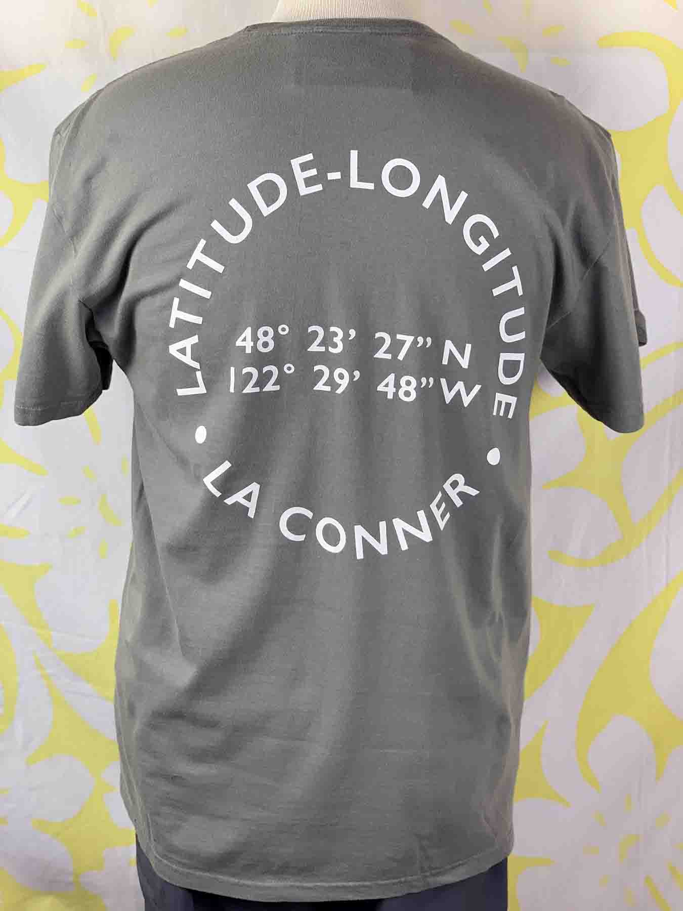 La Conner Lat-Long Tshirt