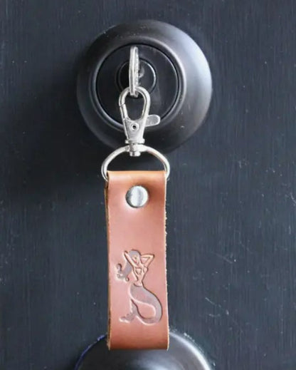 Leather Key Fob